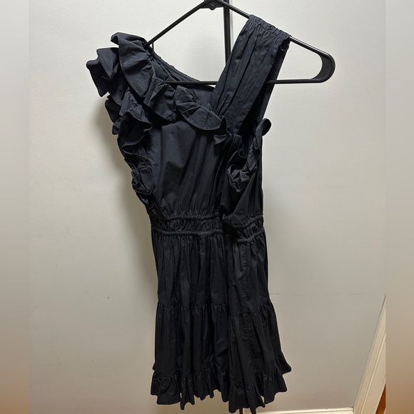Ulla Johnson Iliana Mini Dress in Noir Size 2 - Picture 6 of 7